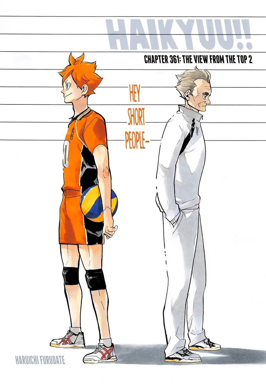 Haikyu!! Chapter 361 page 1 - Chapter 361: The View From The Top 2