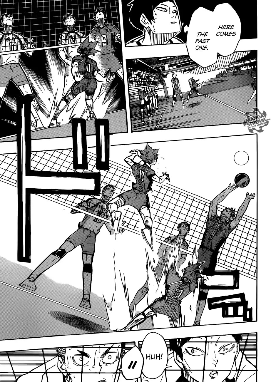 Haikyu!! Chapter 363 page 13 - Chapter 363: The Little Giant vs the Strongest Decoy