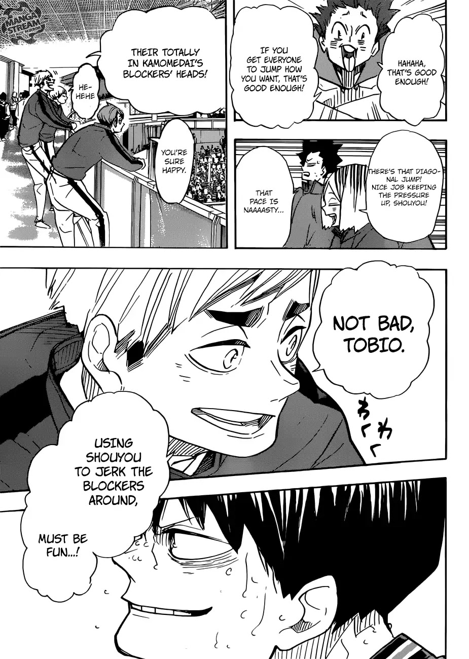 Haikyu!! Chapter 363 page 16 - Chapter 363: The Little Giant vs the Strongest Decoy