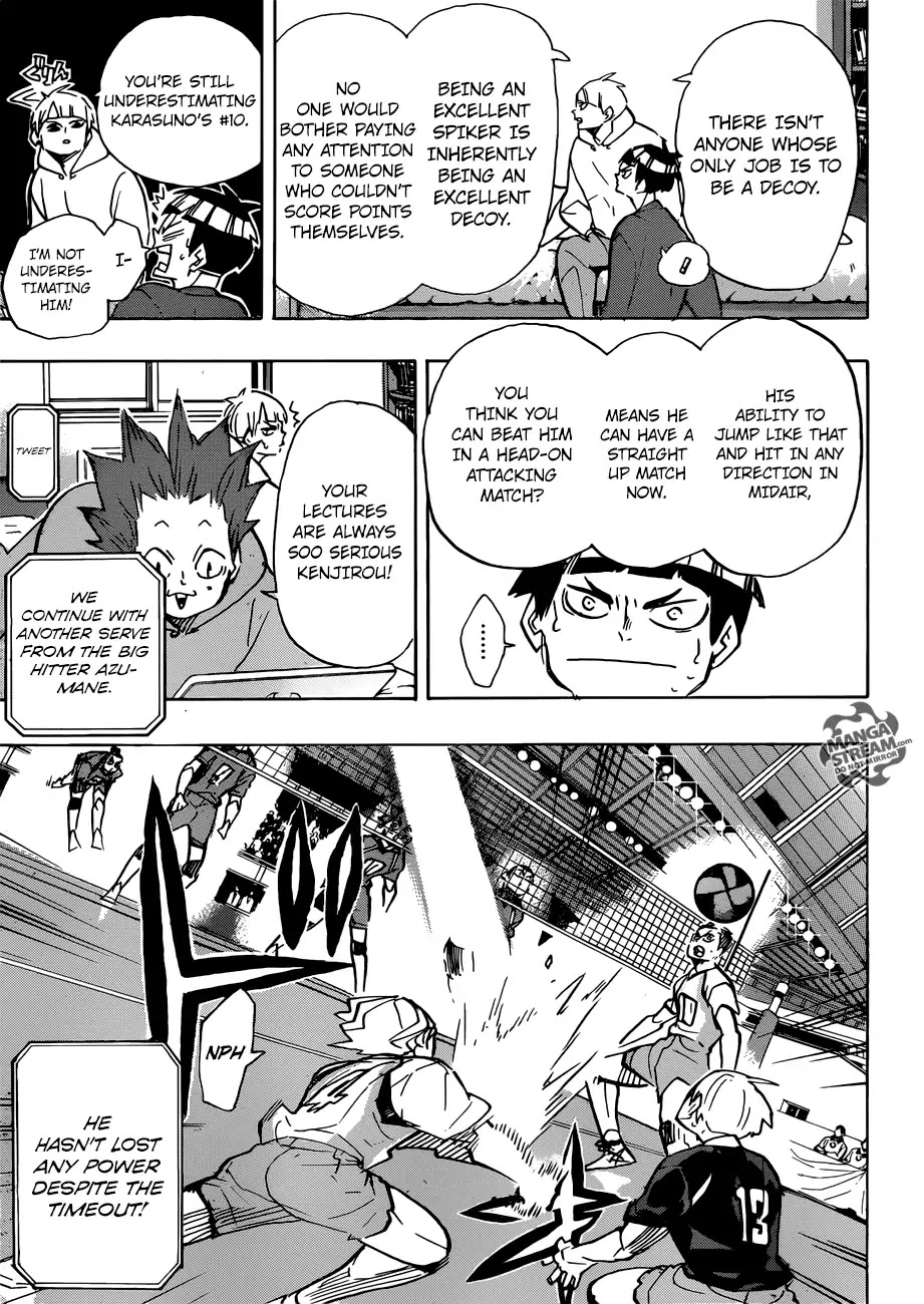 Haikyu!! Chapter 363 page 6 - Chapter 363: The Little Giant vs the Strongest Decoy