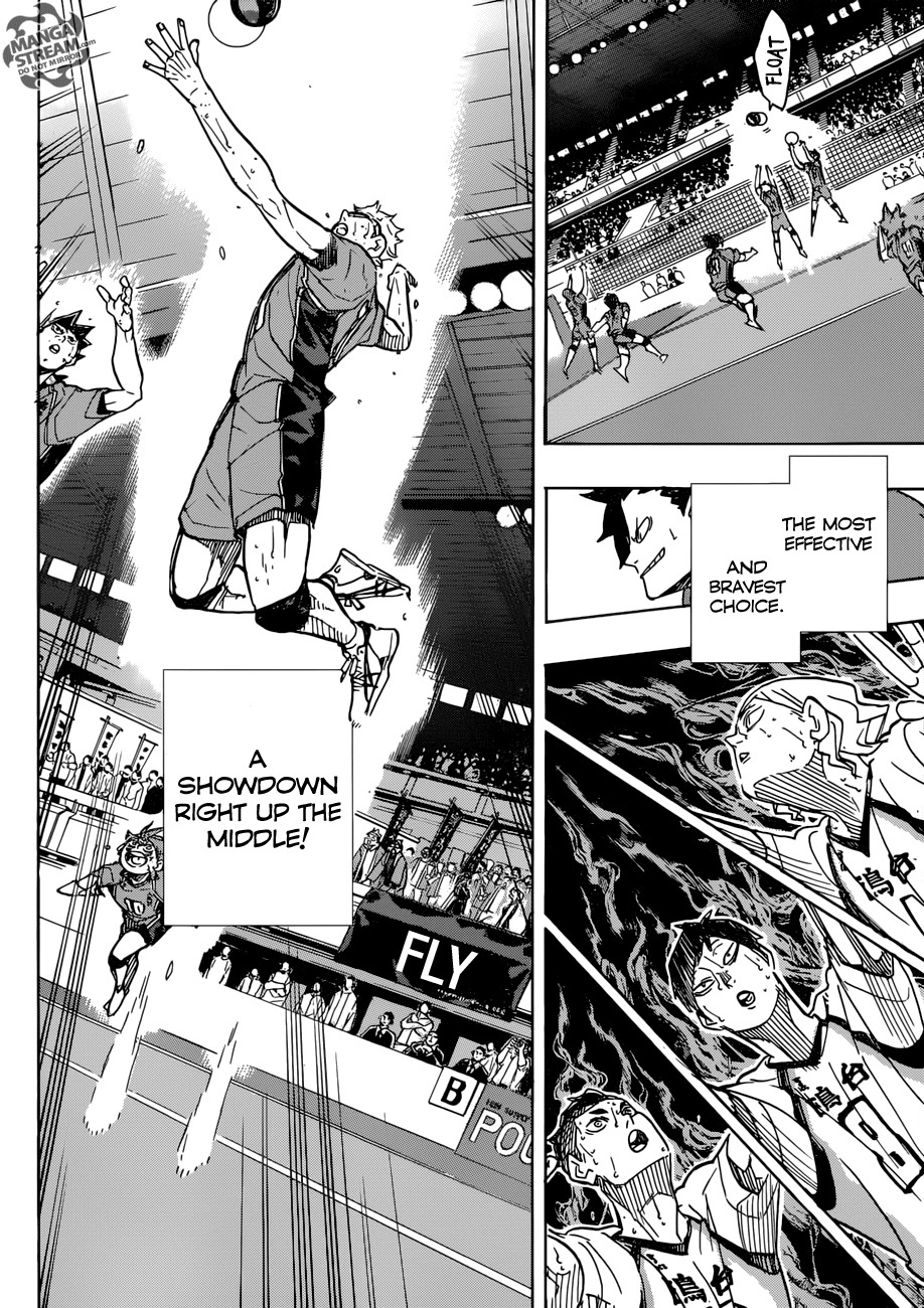 Haikyu!! Chapter 364 page 10 - Chapter 364: If I'm Not Alone, Then