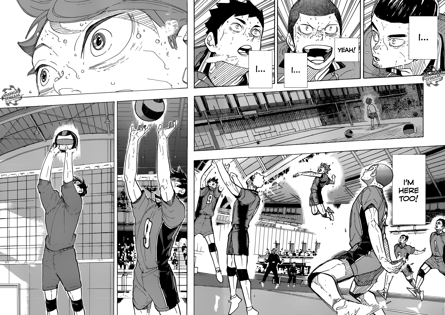 Haikyu!! Chapter 364 page 15 - Chapter 364: If I'm Not Alone, Then