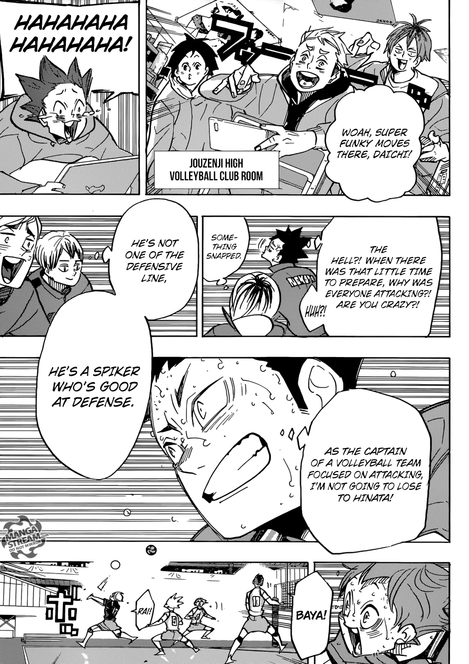 Haikyu!! Chapter 364 page 7 - Chapter 364: If I'm Not Alone, Then