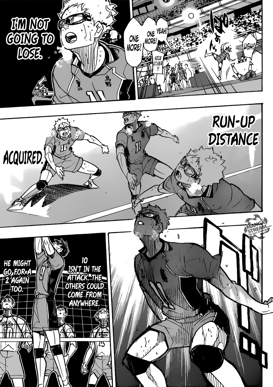 Haikyu!! Chapter 364 page 9 - Chapter 364: If I'm Not Alone, Then