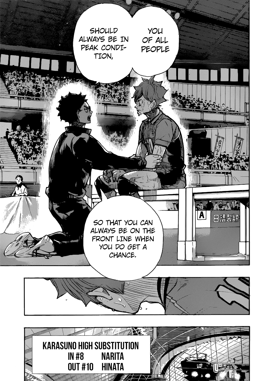 Haikyu!! Chapter 365 page 11 - Chapter 365: Endings and Beginnings 2