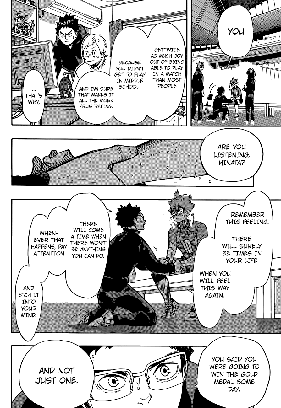 Haikyu!! Chapter 365 page 8 - Chapter 365: Endings and Beginnings 2