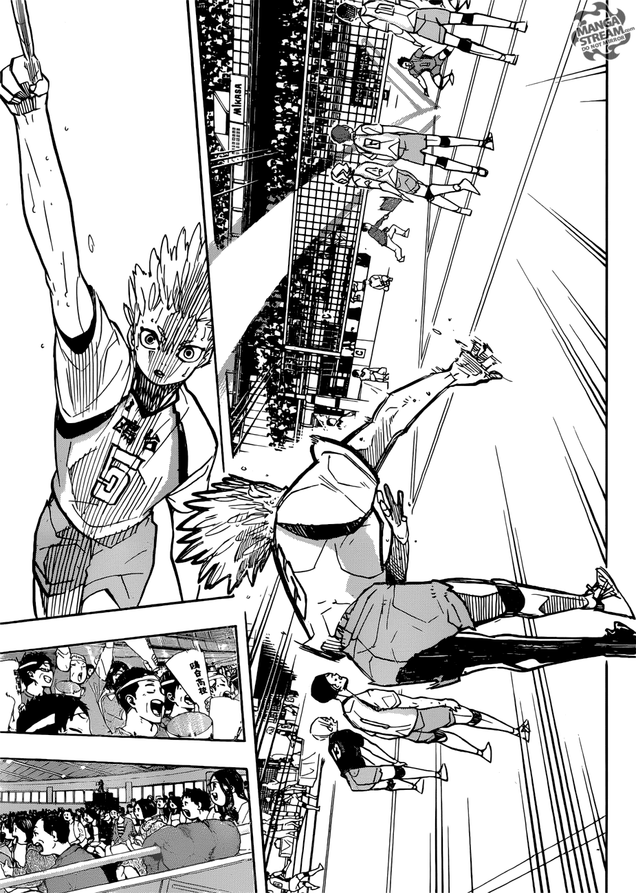 Haikyu!! Chapter 366 page 10 - Chapter 366: Fix your eyes on it