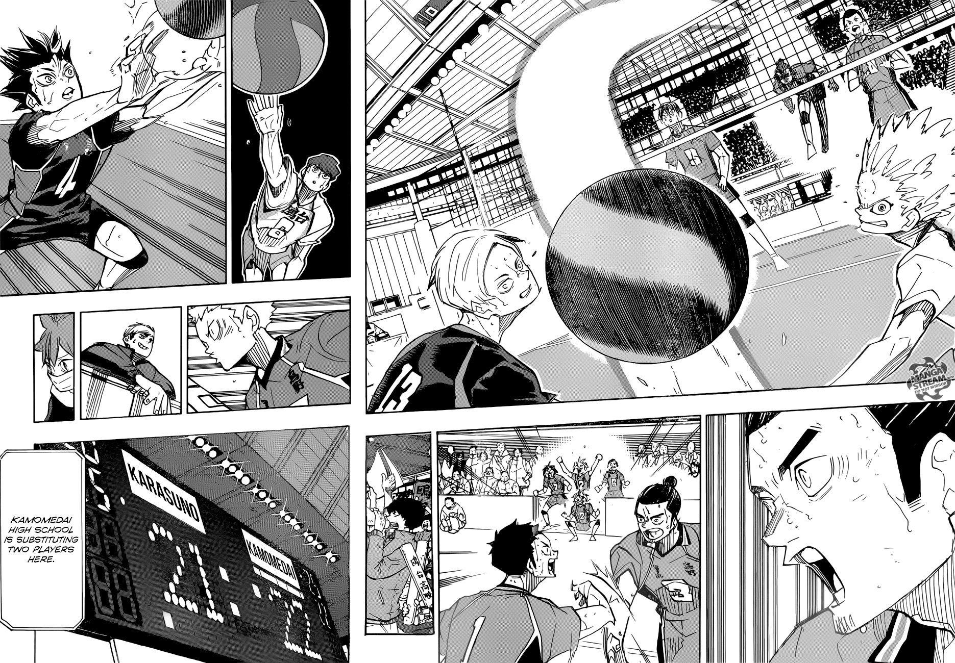 Haikyu!! Chapter 366 page 11 - Chapter 366: Fix your eyes on it