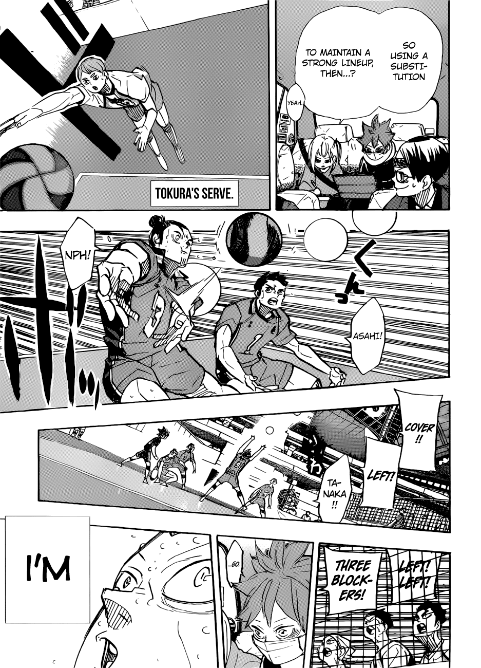 Haikyu!! Chapter 366 page 13 - Chapter 366: Fix your eyes on it