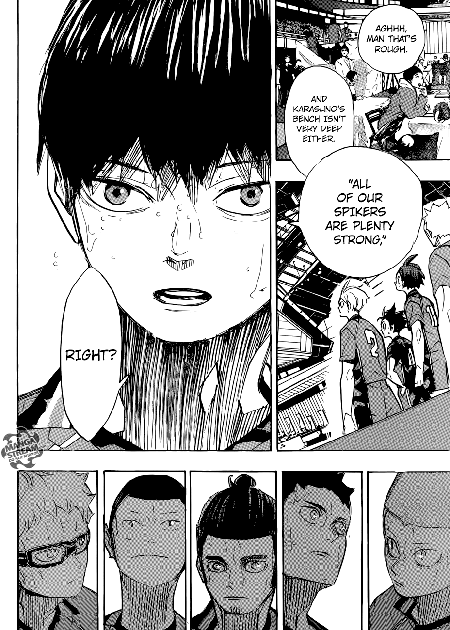 Haikyu!! Chapter 366 page 3 - Chapter 366: Fix your eyes on it