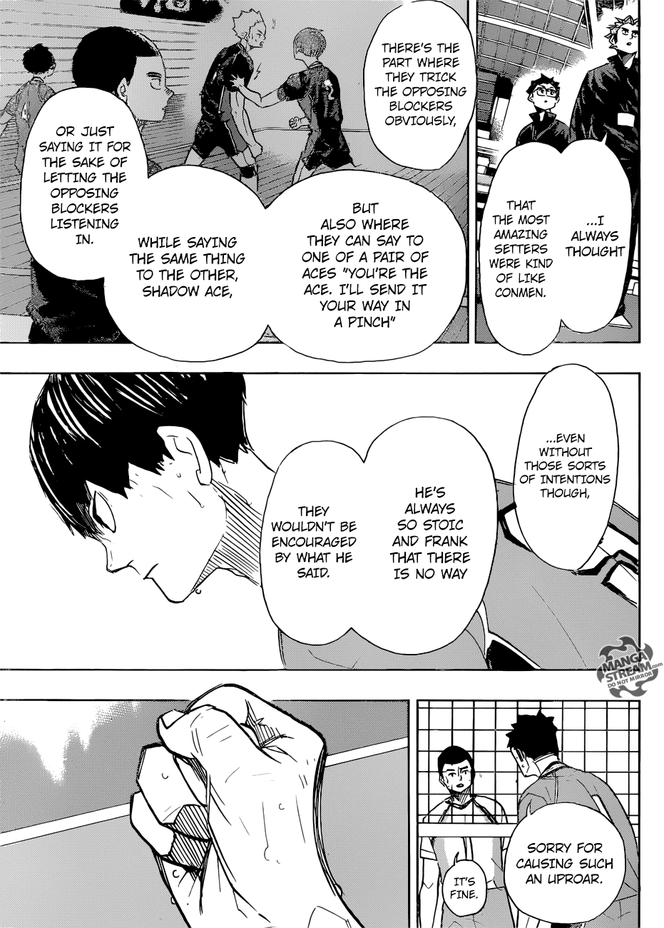 Haikyu!! Chapter 366 page 4 - Chapter 366: Fix your eyes on it