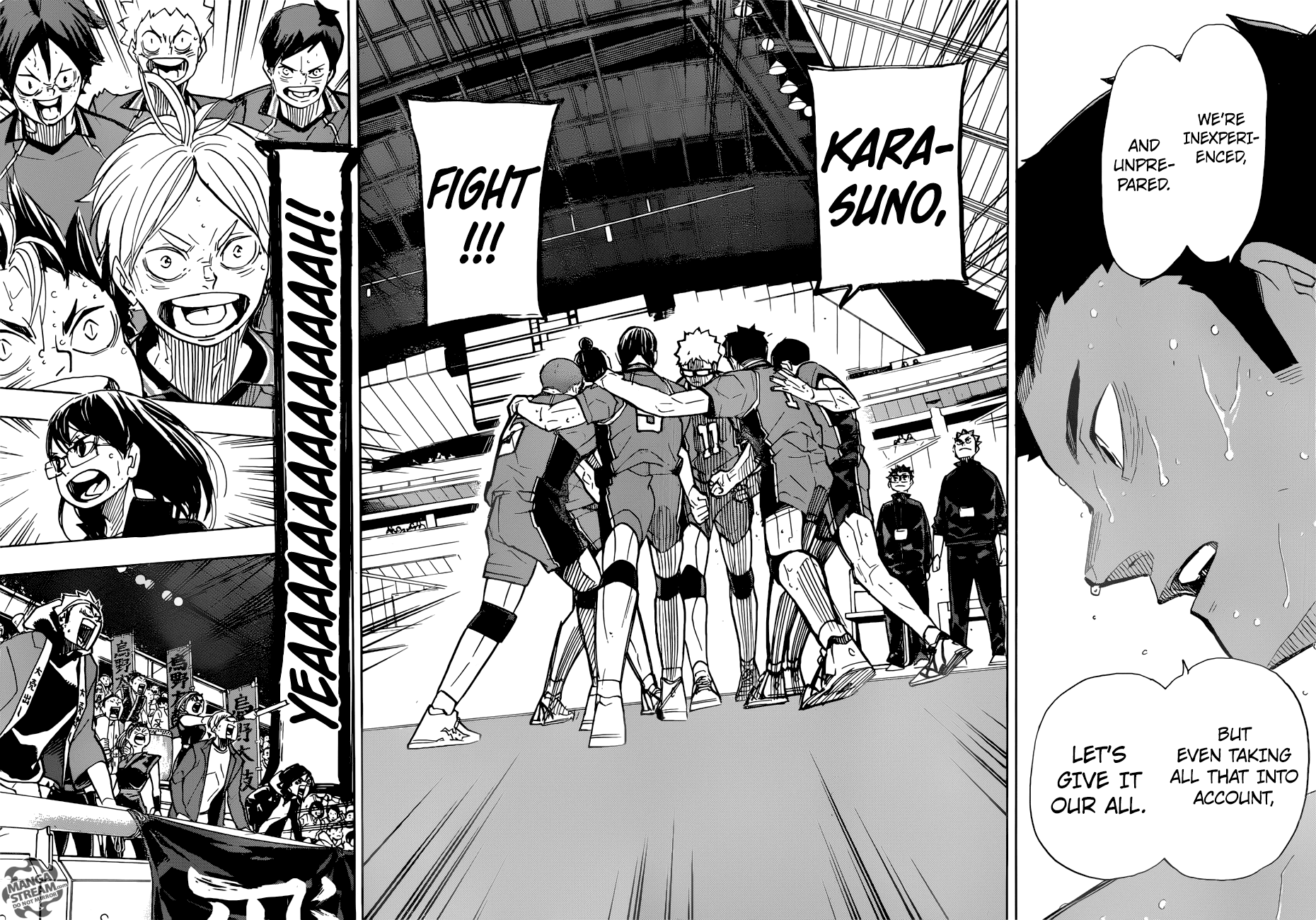 Haikyu!! Chapter 366 page 5 - Chapter 366: Fix your eyes on it
