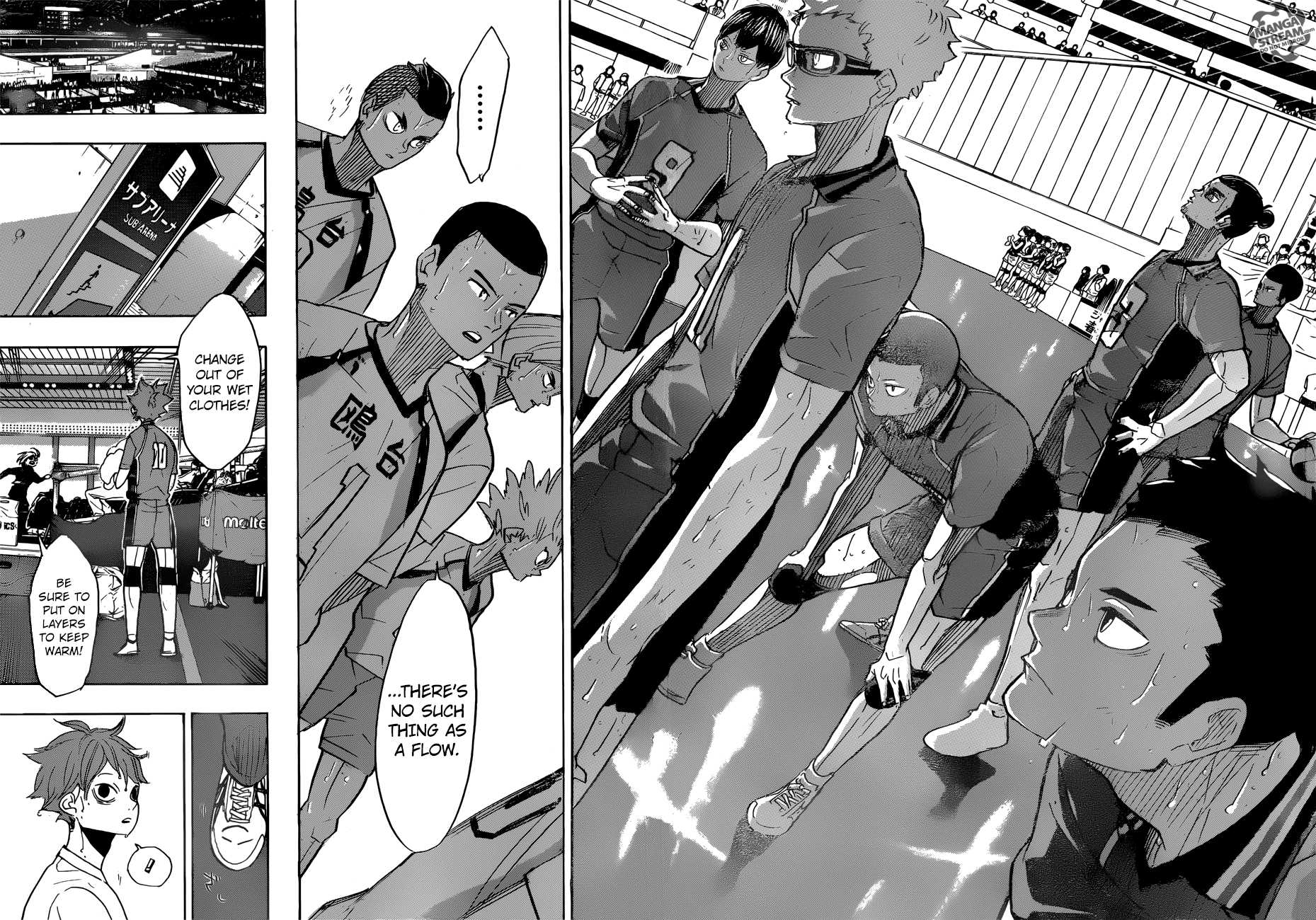 Haikyu!! Chapter 366 page 6 - Chapter 366: Fix your eyes on it