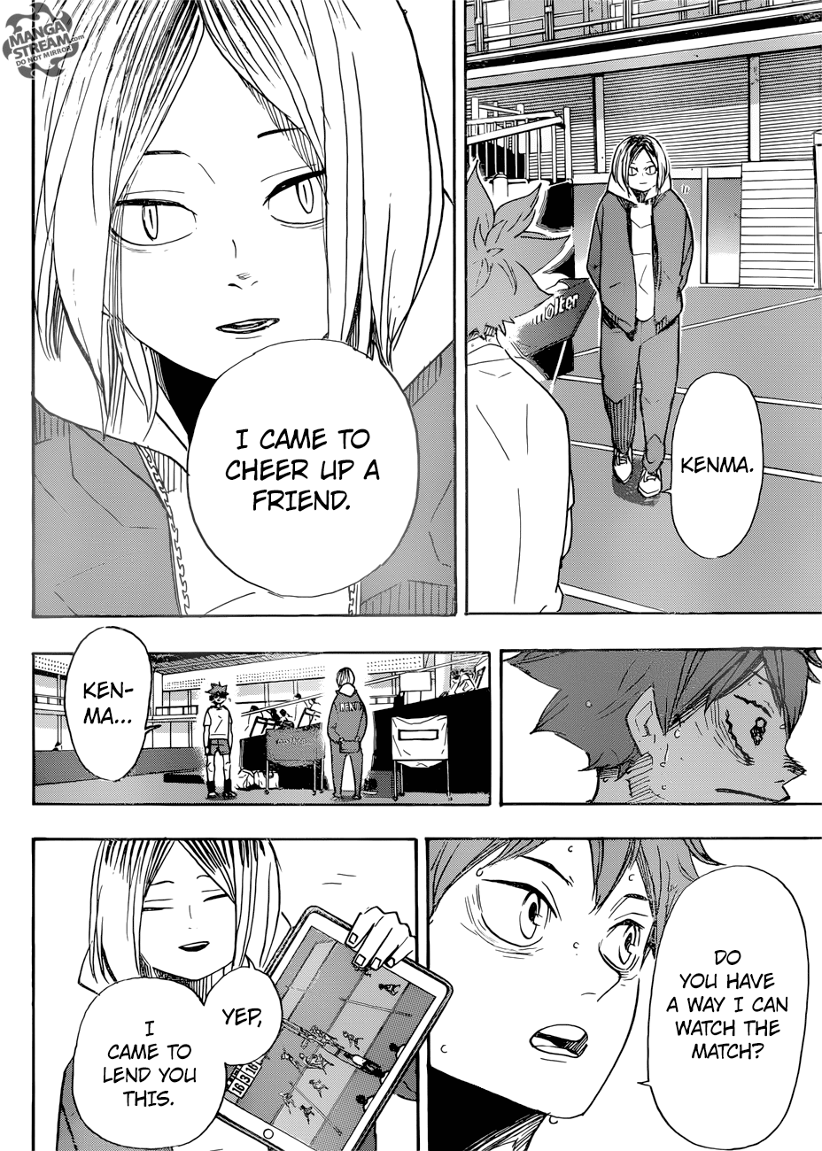Haikyu!! Chapter 366 page 7 - Chapter 366: Fix your eyes on it
