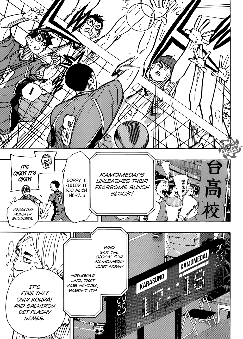 Haikyu!! Chapter 366 page 8 - Chapter 366: Fix your eyes on it