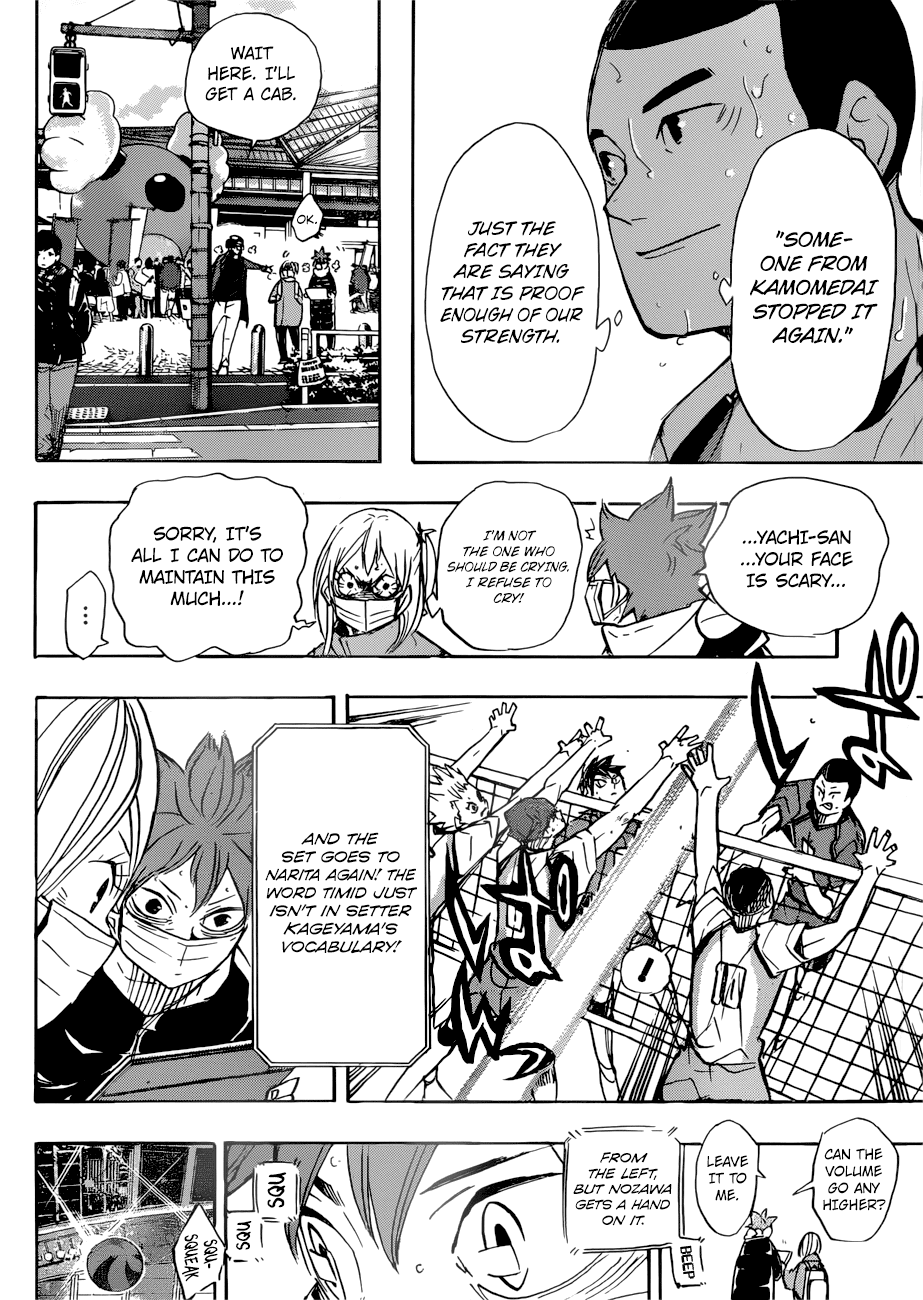 Haikyu!! Chapter 366 page 9 - Chapter 366: Fix your eyes on it