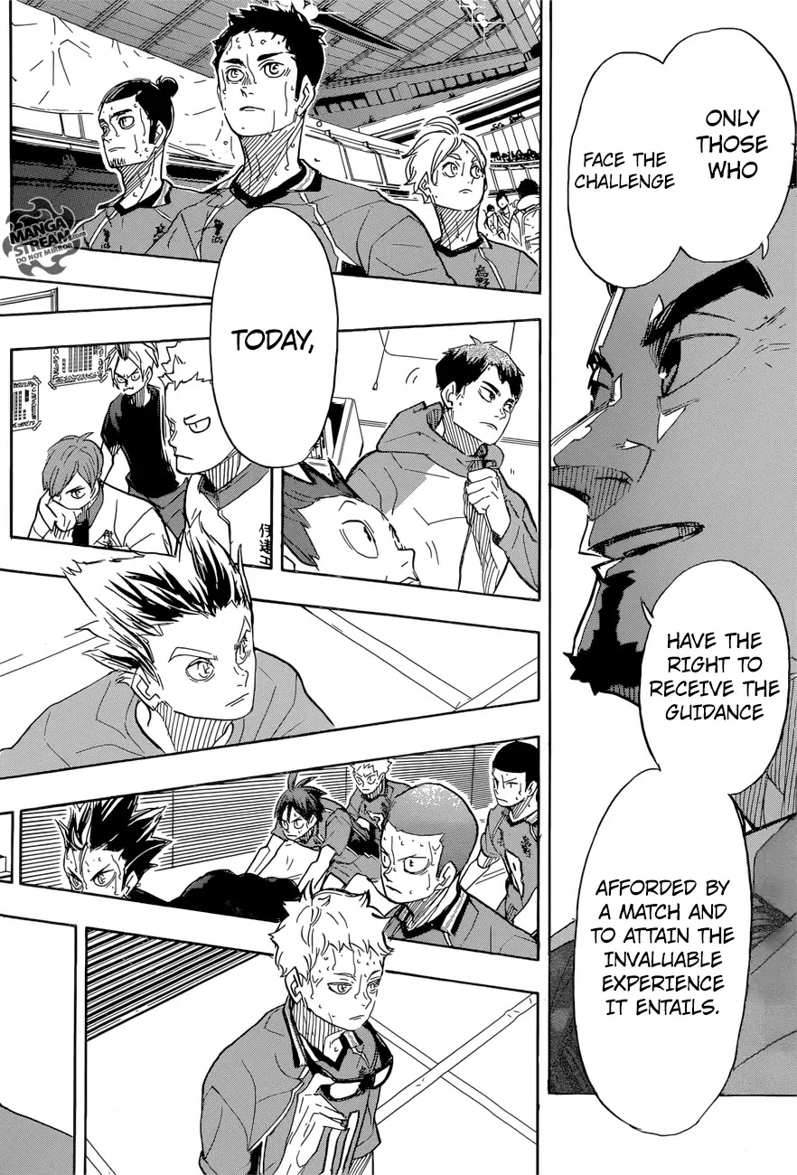 Haikyu!! Chapter 368 page 15 - Chapter 368: Which