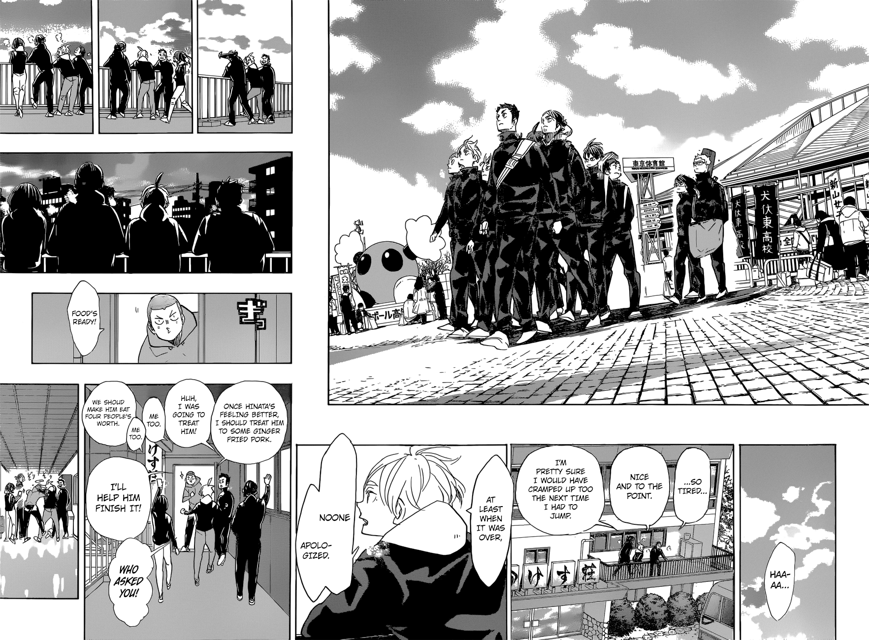 Haikyu!! Chapter 369 page 10 - Chapter 369: Food and Muscle
