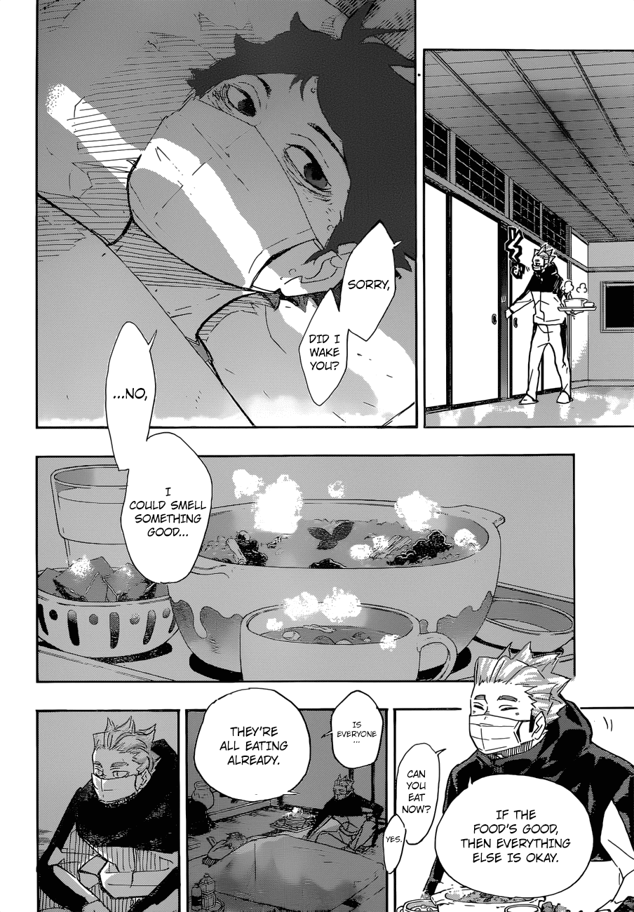 Haikyu!! Chapter 369 page 11 - Chapter 369: Food and Muscle