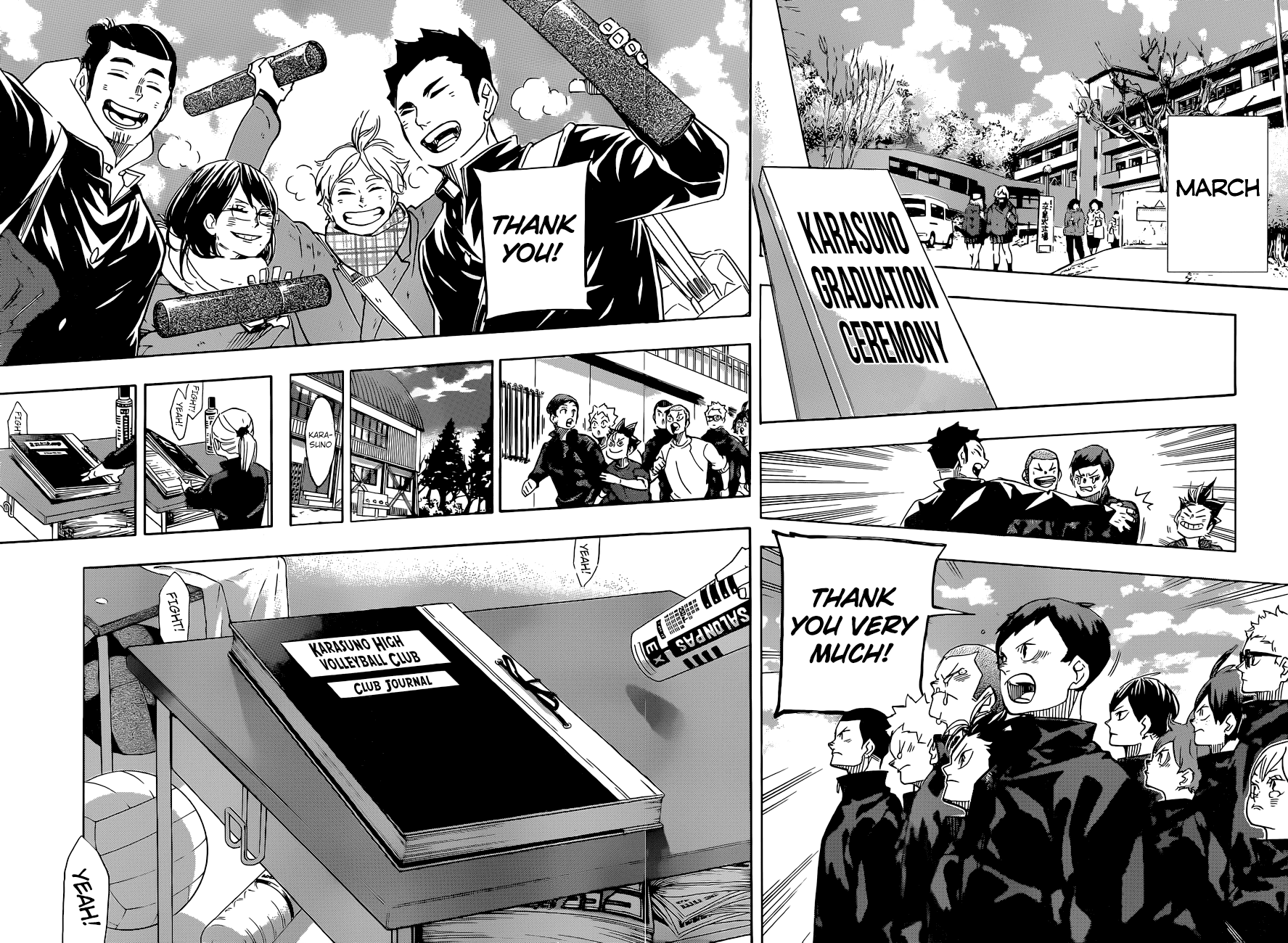 Haikyu!! Chapter 369 page 14 - Chapter 369: Food and Muscle