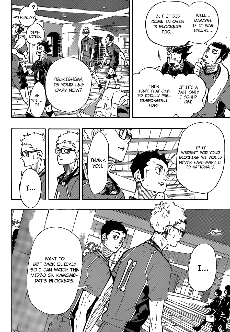 Haikyu!! Chapter 369 page 3 - Chapter 369: Food and Muscle