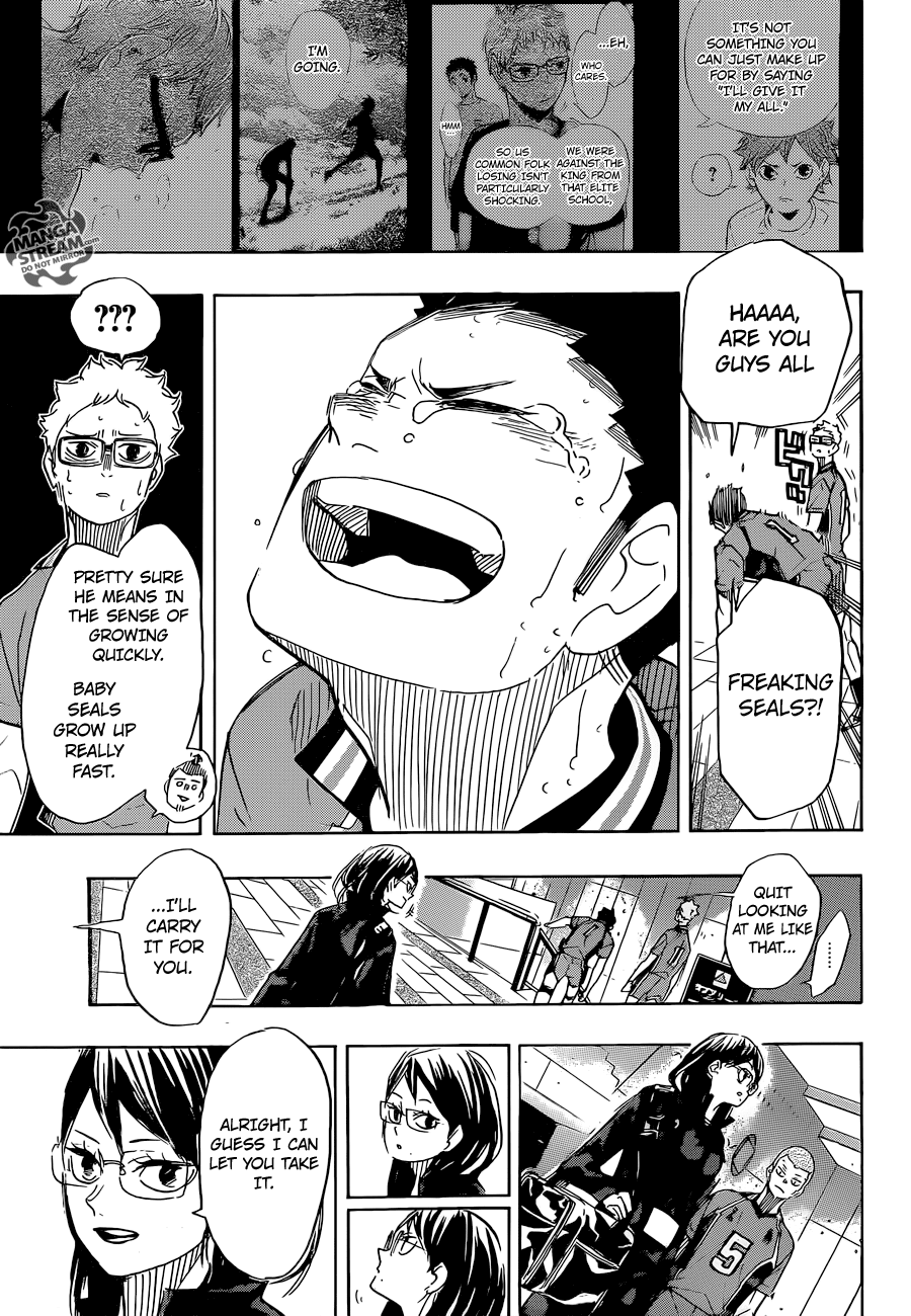 Haikyu!! Chapter 369 page 4 - Chapter 369: Food and Muscle