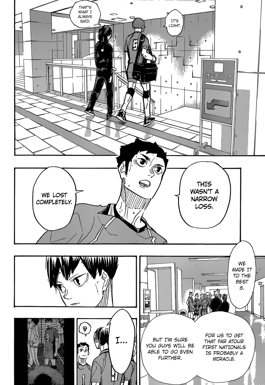 Haikyu!! Chapter 369 page 5 - Chapter 369: Food and Muscle