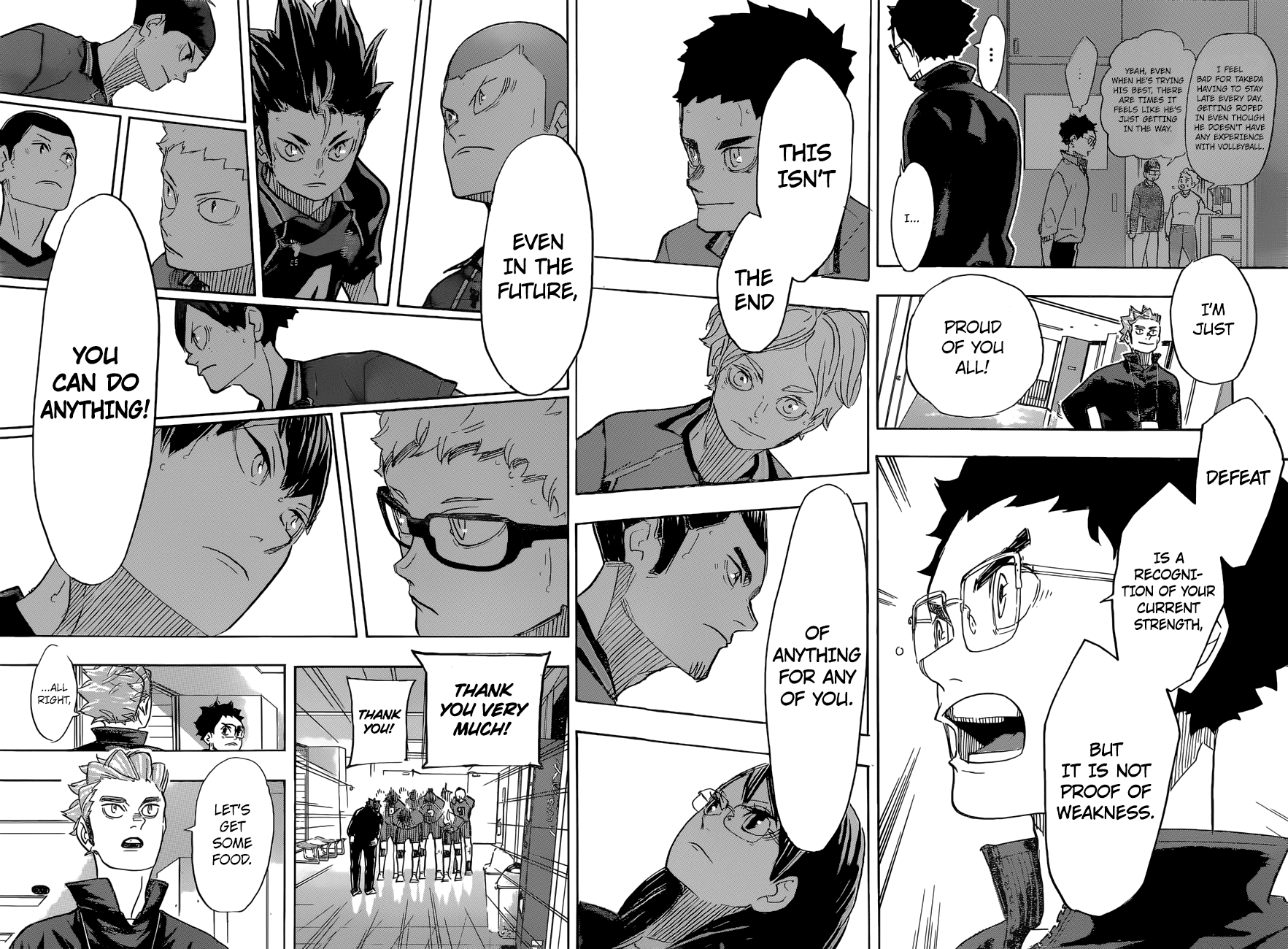 Haikyu!! Chapter 369 page 9 - Chapter 369: Food and Muscle