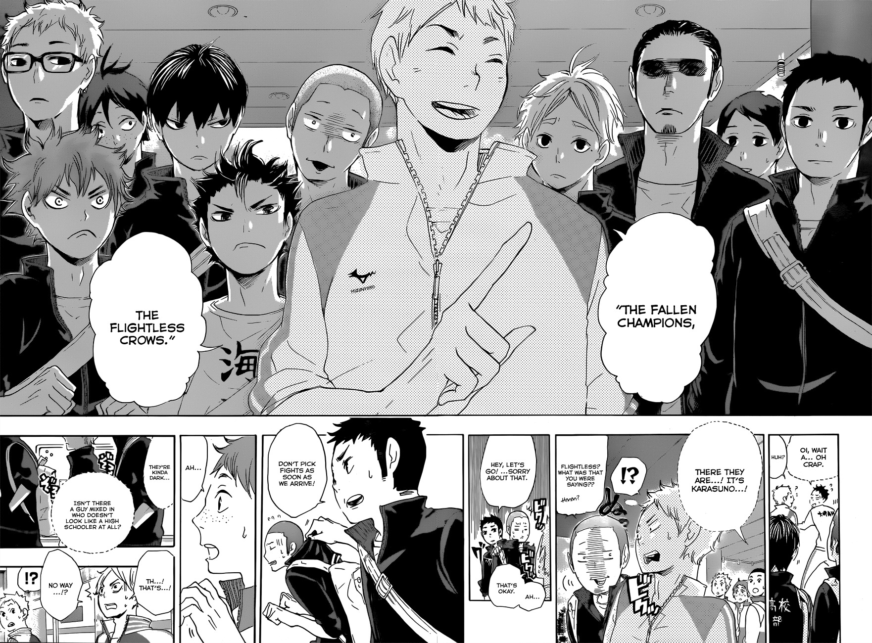 Haikyu!! Chapter 37 page 11 - Chapter 37: Into the Fray
