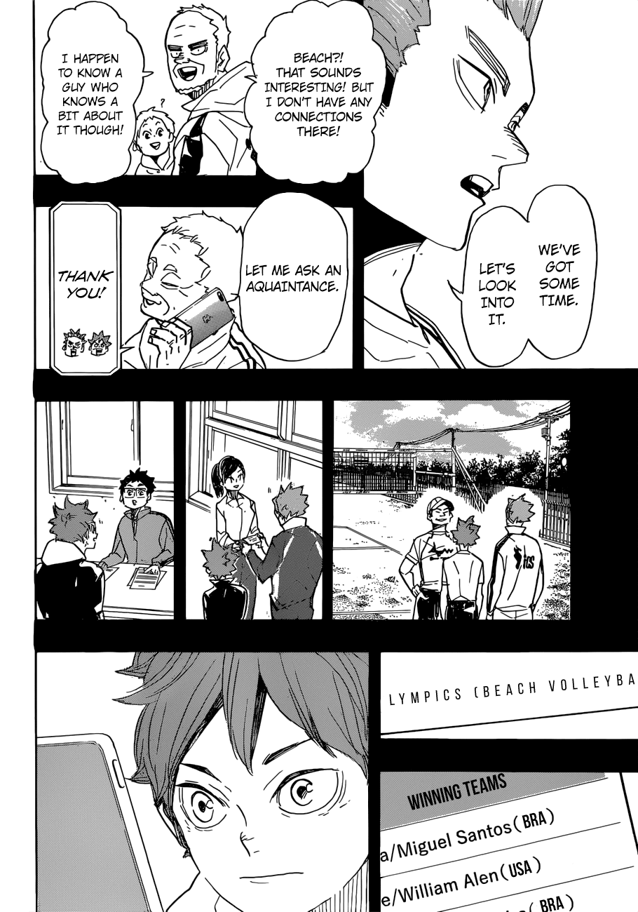 Haikyu!! Chapter 370 page 10 - Chapter 370: Challenger