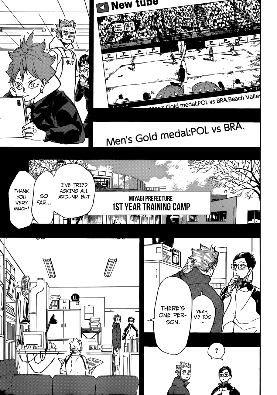 Haikyu!! Chapter 370 page 11 - Chapter 370: Challenger