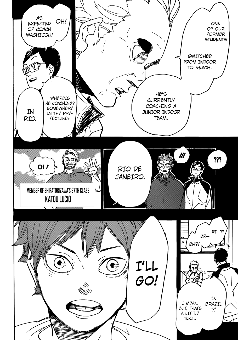 Haikyu!! Chapter 370 page 12 - Chapter 370: Challenger