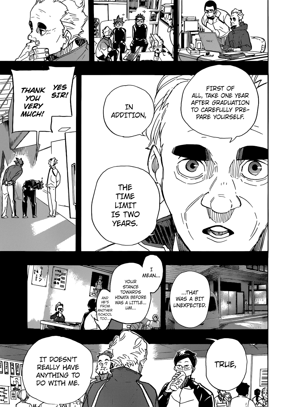 Haikyu!! Chapter 370 page 13 - Chapter 370: Challenger