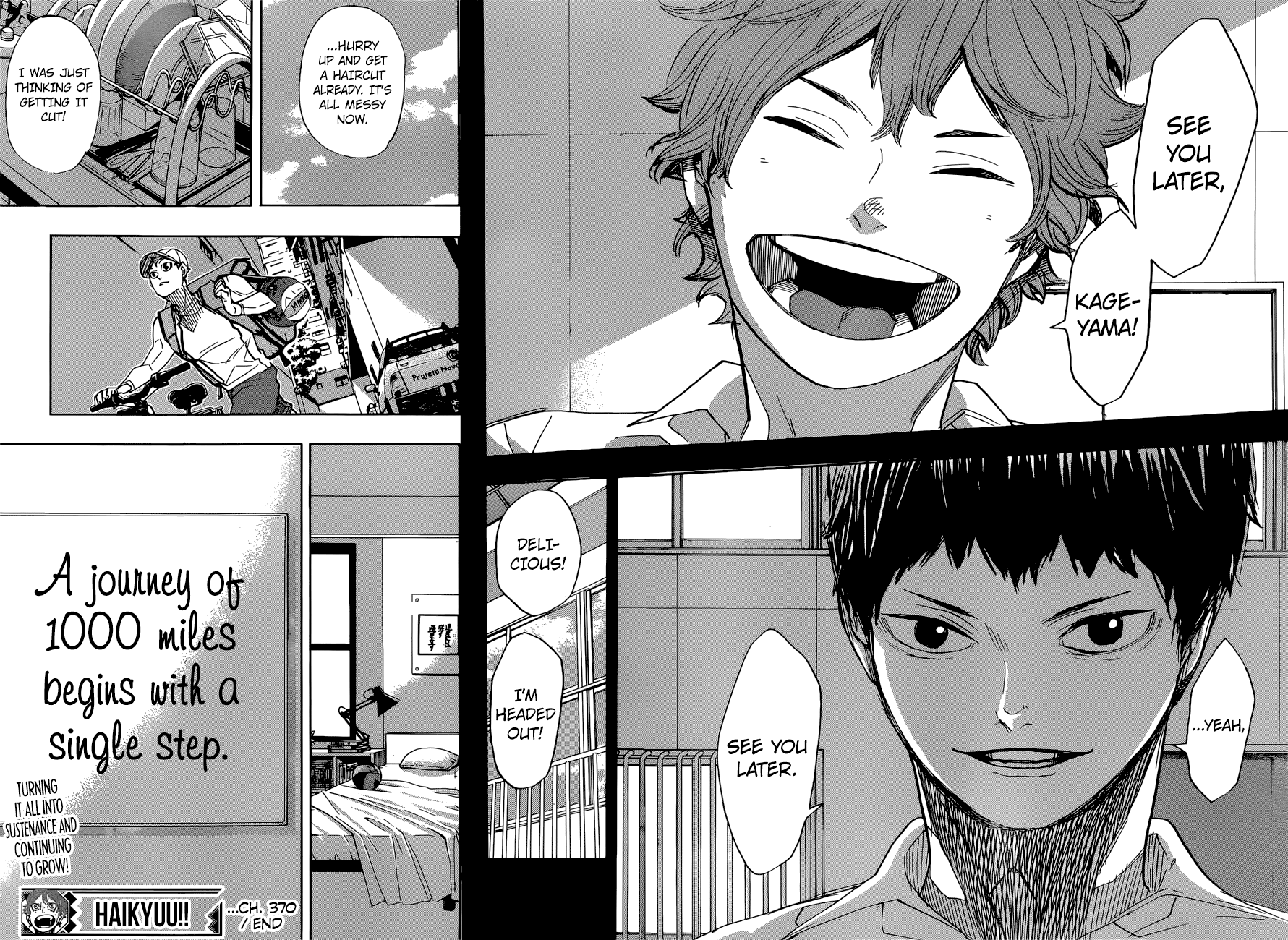 Haikyu!! Chapter 370 page 19 - Chapter 370: Challenger
