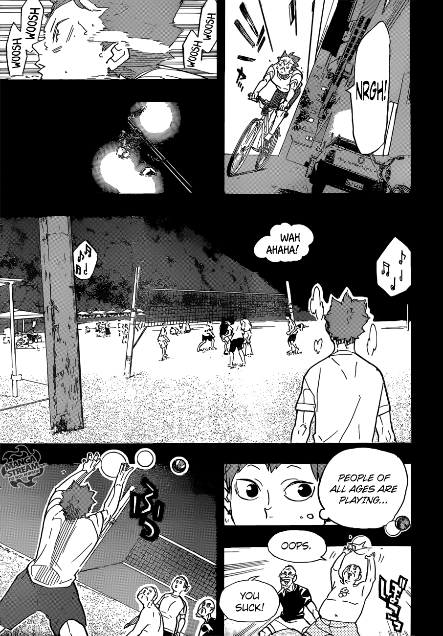Haikyu!! Chapter 371 page 16 - Chapter 371: On The Other Side Of The Globe