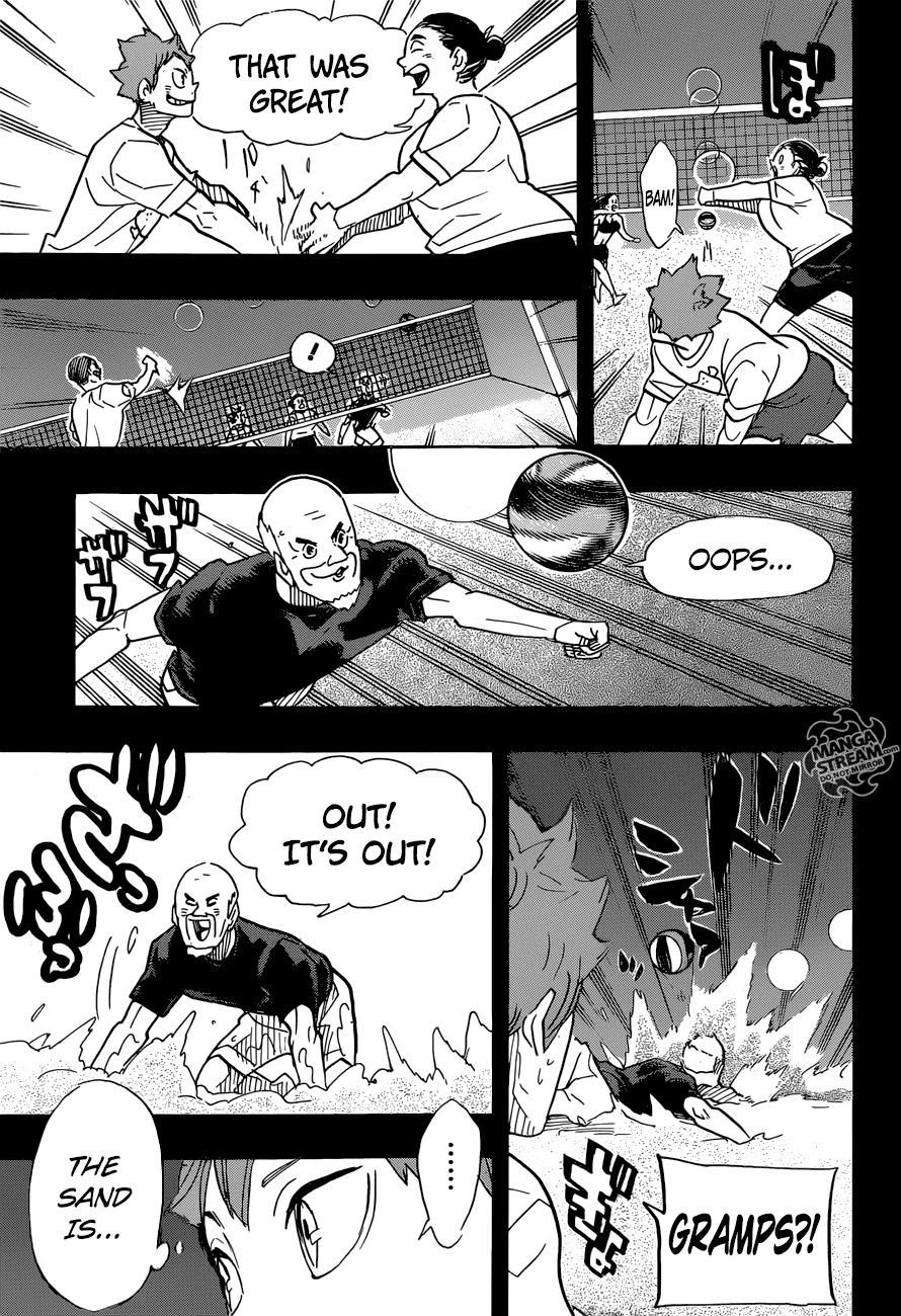 Haikyu!! Chapter 371 page 18 - Chapter 371: On The Other Side Of The Globe