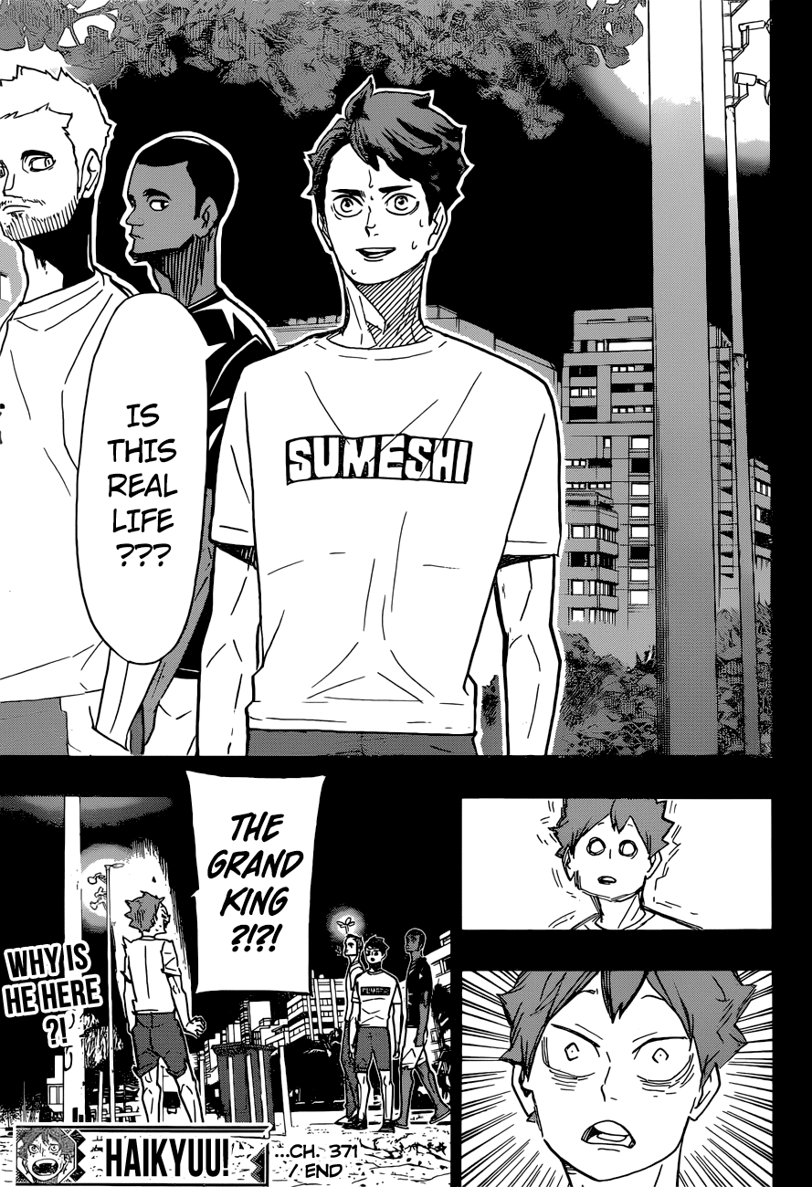 Haikyu!! Chapter 371 page 20 - Chapter 371: On The Other Side Of The Globe