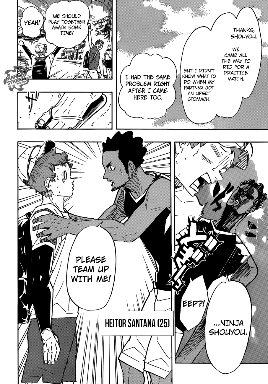 Haikyu!! Chapter 371 page 3 - Chapter 371: On The Other Side Of The Globe
