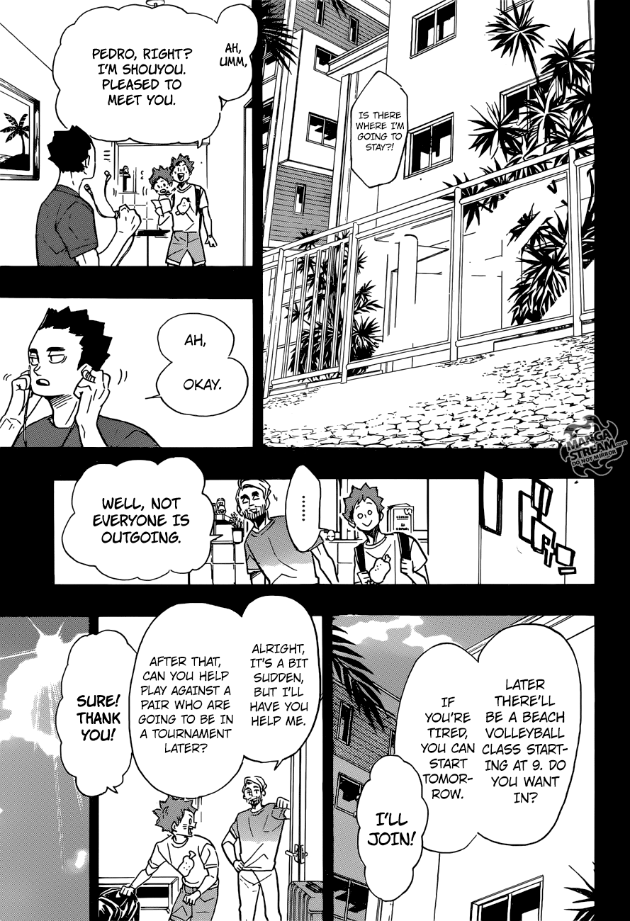 Haikyu!! Chapter 371 page 8 - Chapter 371: On The Other Side Of The Globe