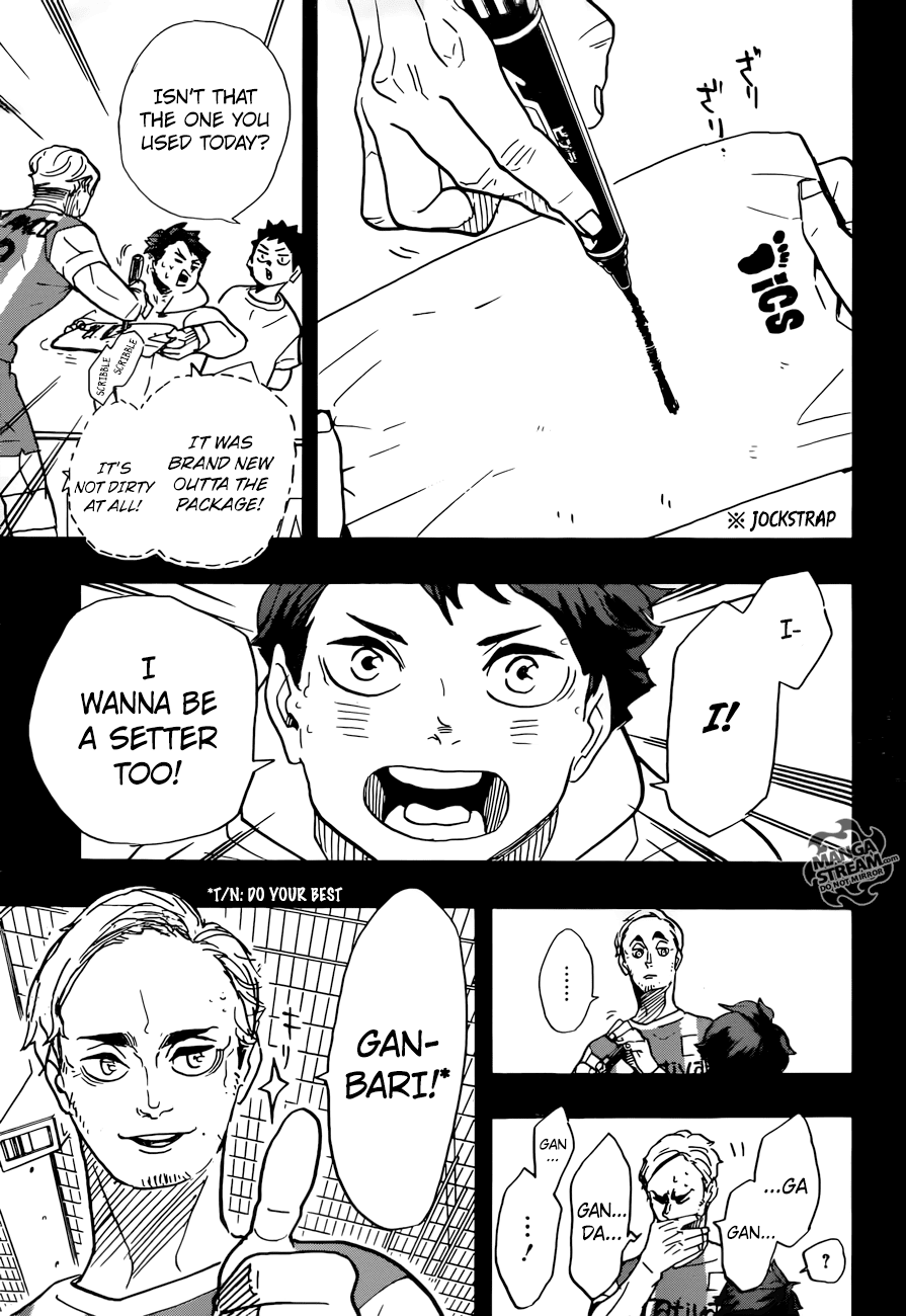 Haikyu!! Chapter 372 page 14 - Chapter 372: Another Challenger
