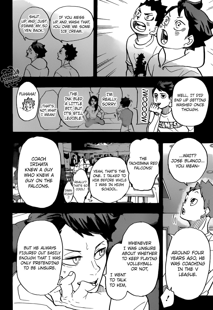 Haikyu!! Chapter 372 page 15 - Chapter 372: Another Challenger