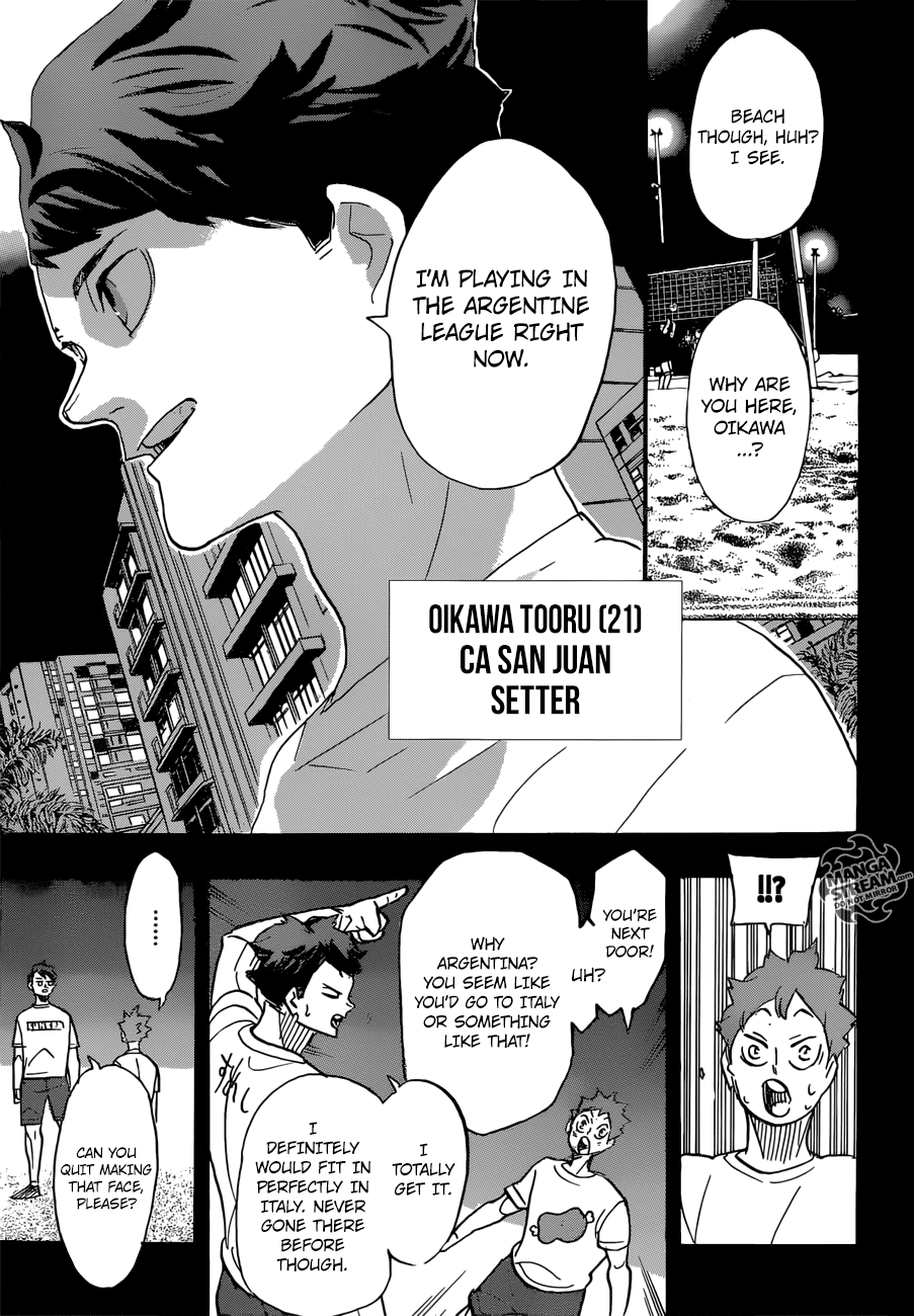 Haikyu!! Chapter 372 page 8 - Chapter 372: Another Challenger