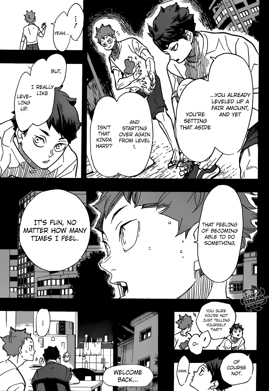 Haikyu!! Chapter 373 page 10 - Chapter 373: Declaration of War 2