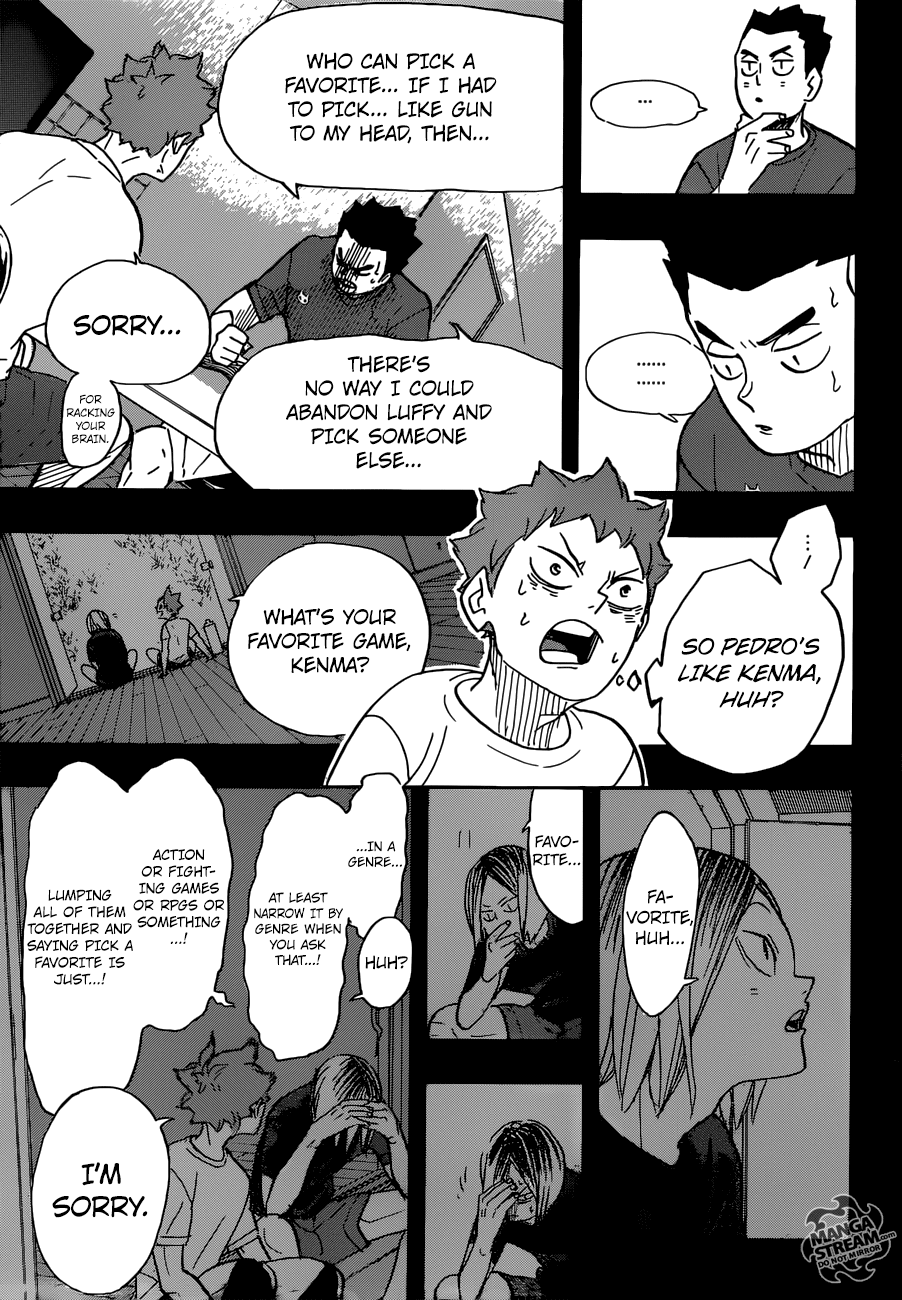 Haikyu!! Chapter 373 page 12 - Chapter 373: Declaration of War 2