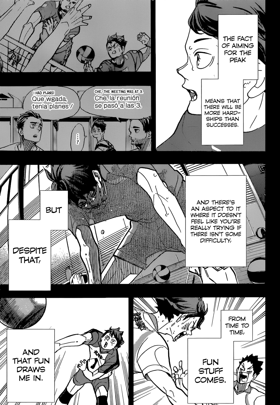 Haikyu!! Chapter 373 page 18 - Chapter 373: Declaration of War 2