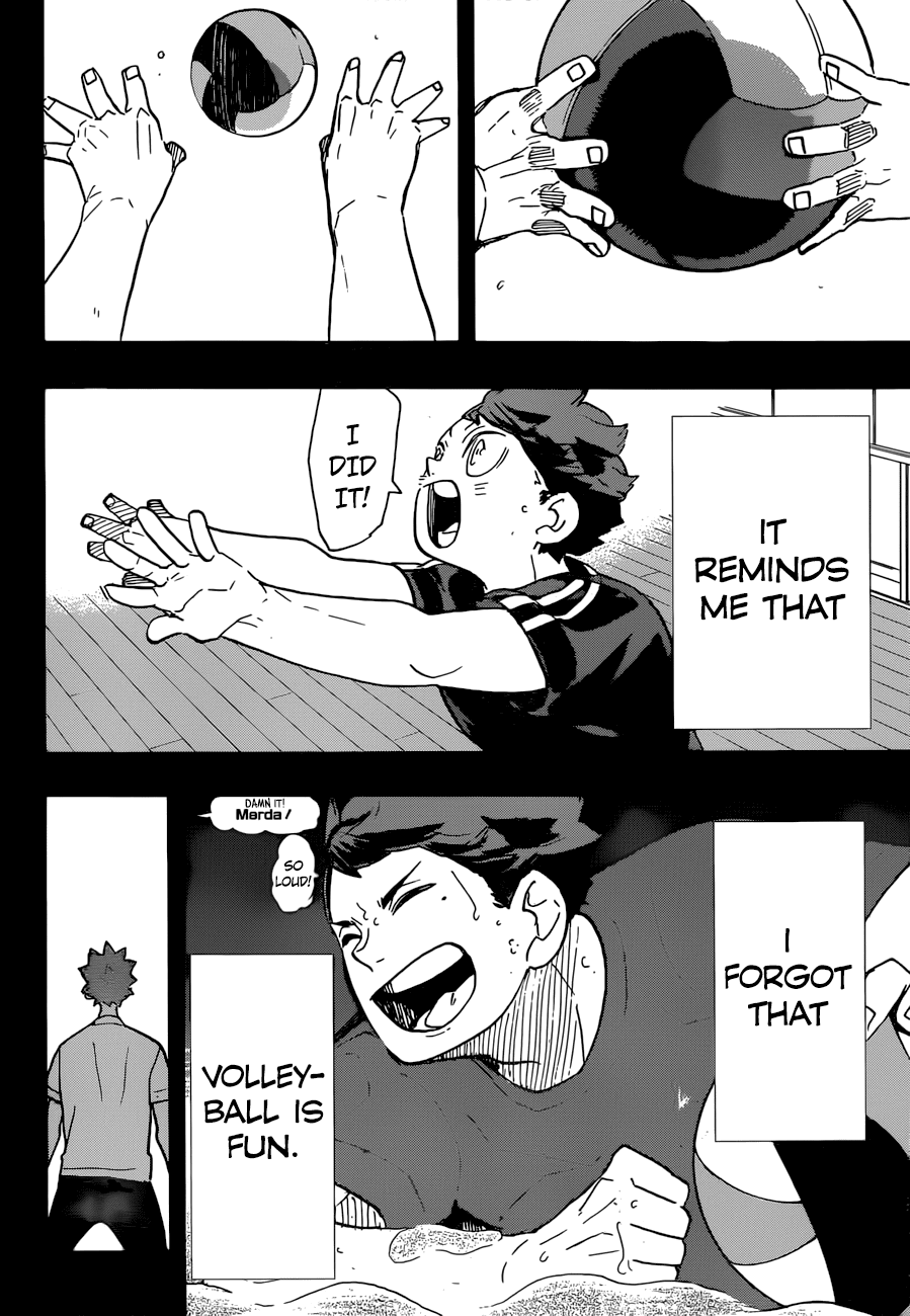Haikyu!! Chapter 373 page 19 - Chapter 373: Declaration of War 2