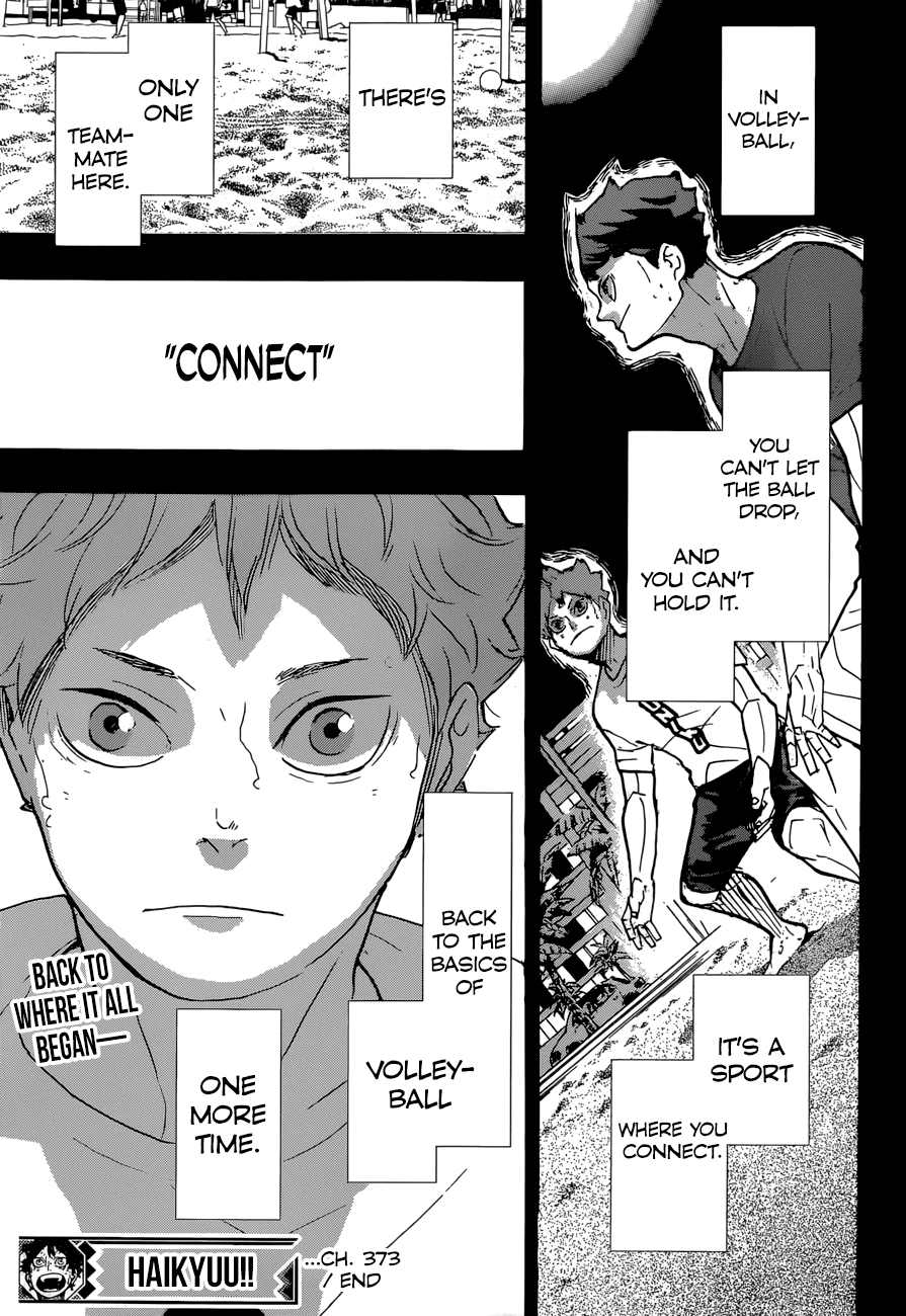 Haikyu!! Chapter 373 page 20 - Chapter 373: Declaration of War 2
