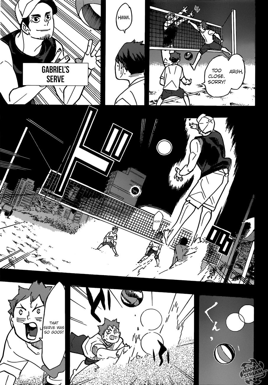 Haikyu!! Chapter 373 page 8 - Chapter 373: Declaration of War 2