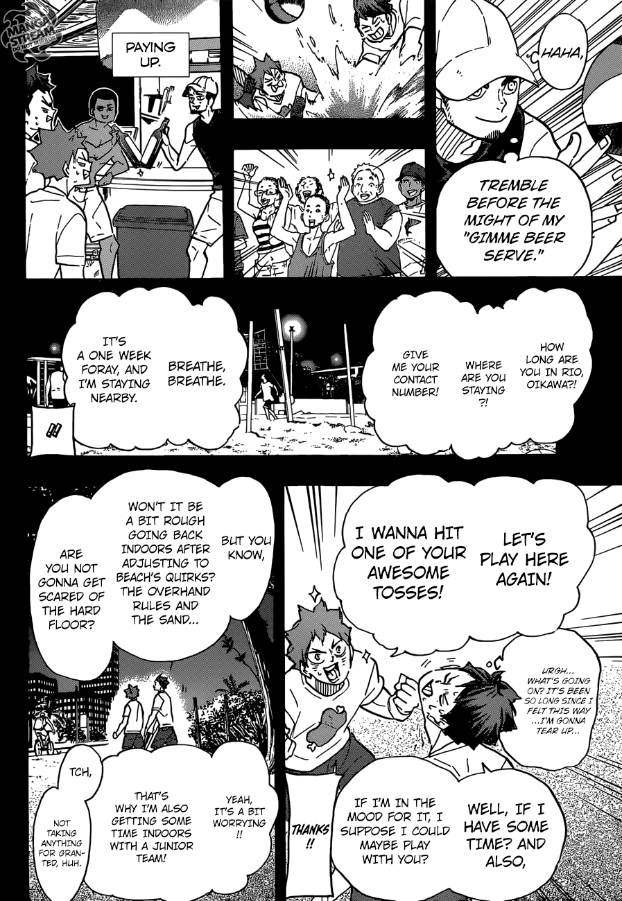 Haikyu!! Chapter 373 page 9 - Chapter 373: Declaration of War 2