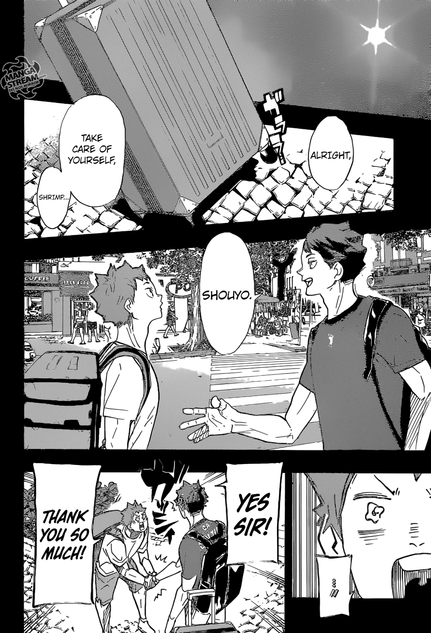 Haikyu!! Chapter 374 page 10 - Chapter 374: The Very First Feeling